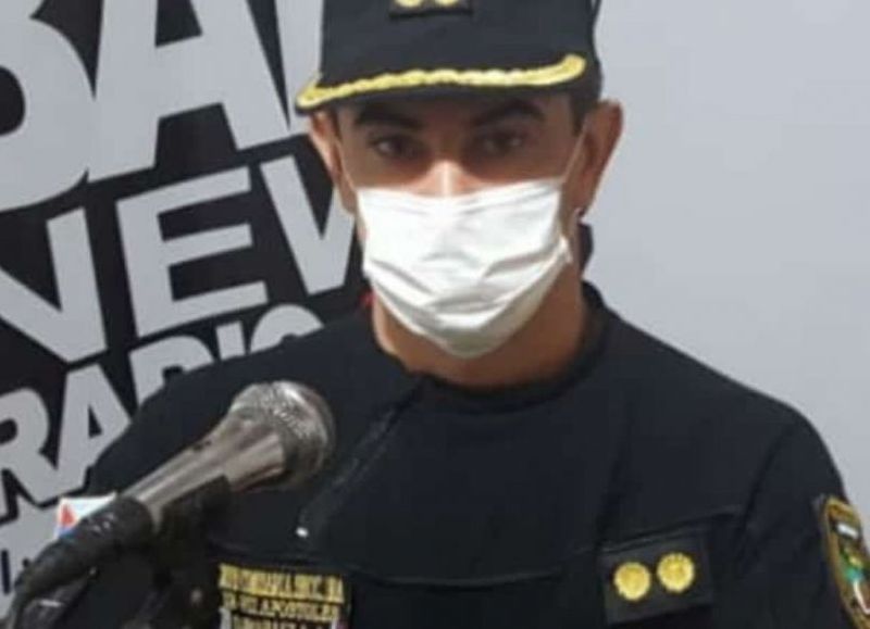 "Estamos trabajando y realizando operativos por la zona centro y en los barrios", dijo Ariel Guimaraez